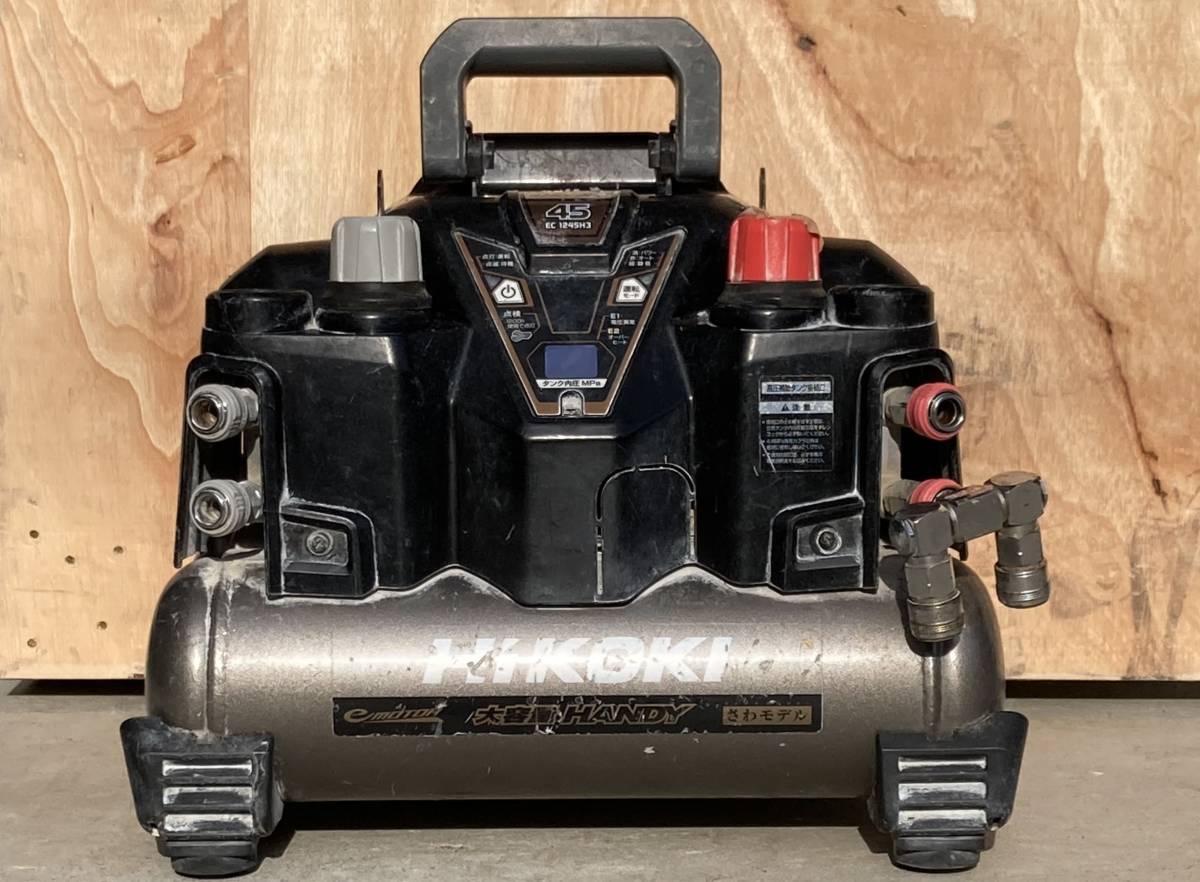 低価 ※ジャンク品！ HiKOKI 高圧エアコンプレッサー EC1245H3