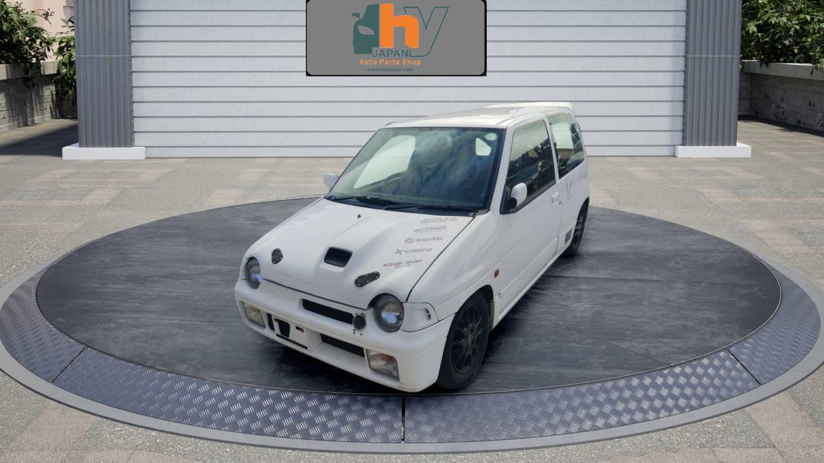 車 送料込み C系アルトワークス純正ボンネット 白 CR22S CS22S