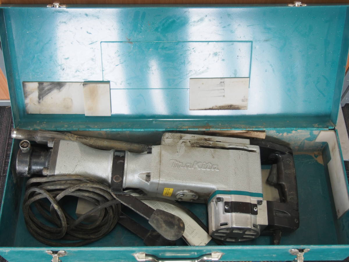  2R1129-22 makita マキタ 電動ハンマ HM1500 ケース 取り扱い説明書付き(電動ハンマー)｜売買されたオークション情報、yahooの商品情報をアーカイブ公開 - オークファン 電動ハンマー