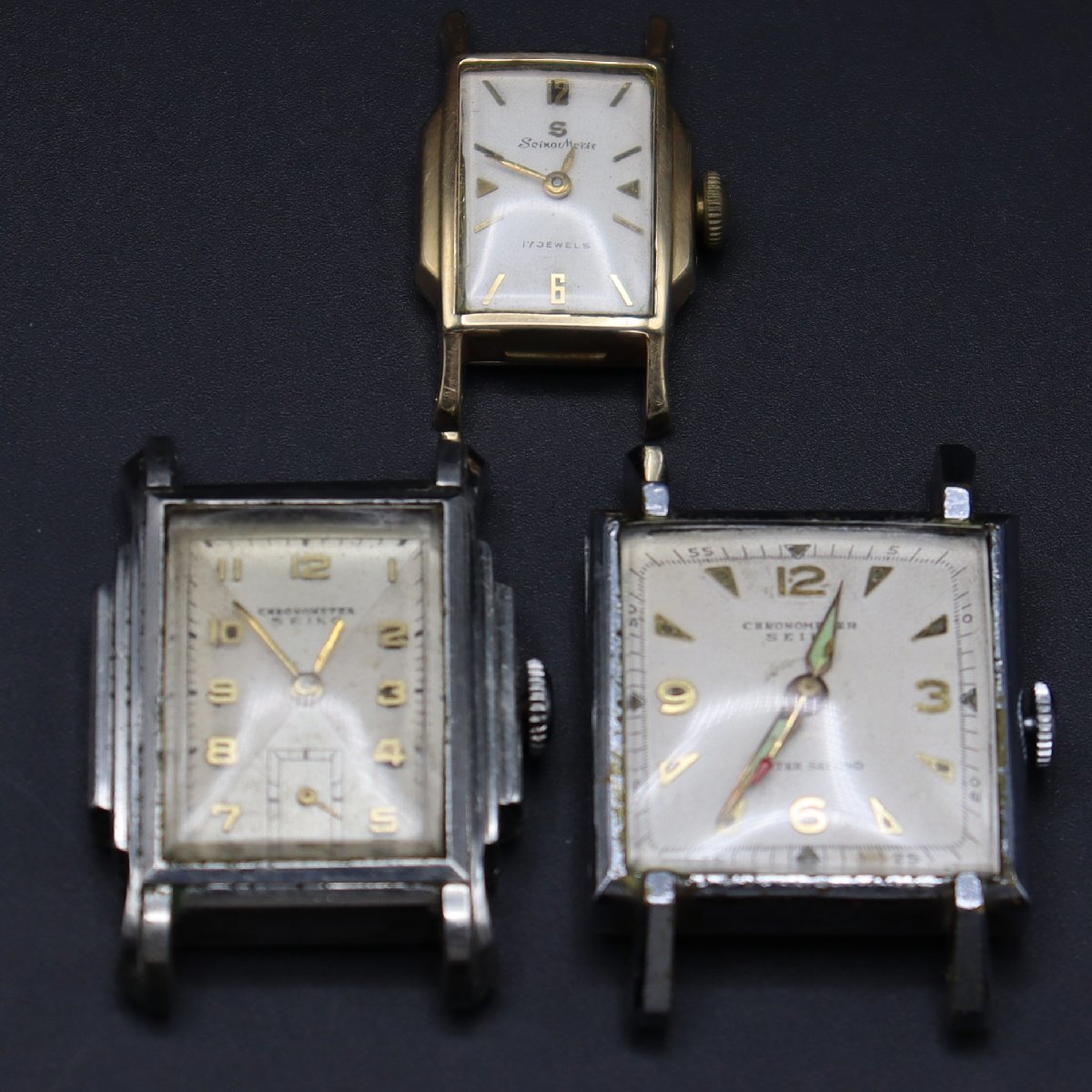 7本おまとめ SEIKO LONGINES BAUME&MARCIER等 手巻/クォーツ お買い得 