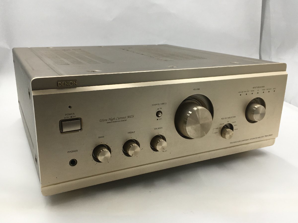 ♪△【DENON デノン】インテグレーテッドアンプ PMA-2000Ⅱ 1215 3