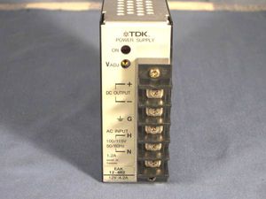 【　ＴＤＫ製スイッチング電源　ＤＣ１２Ｖ４.２Ａジャンク　】_1