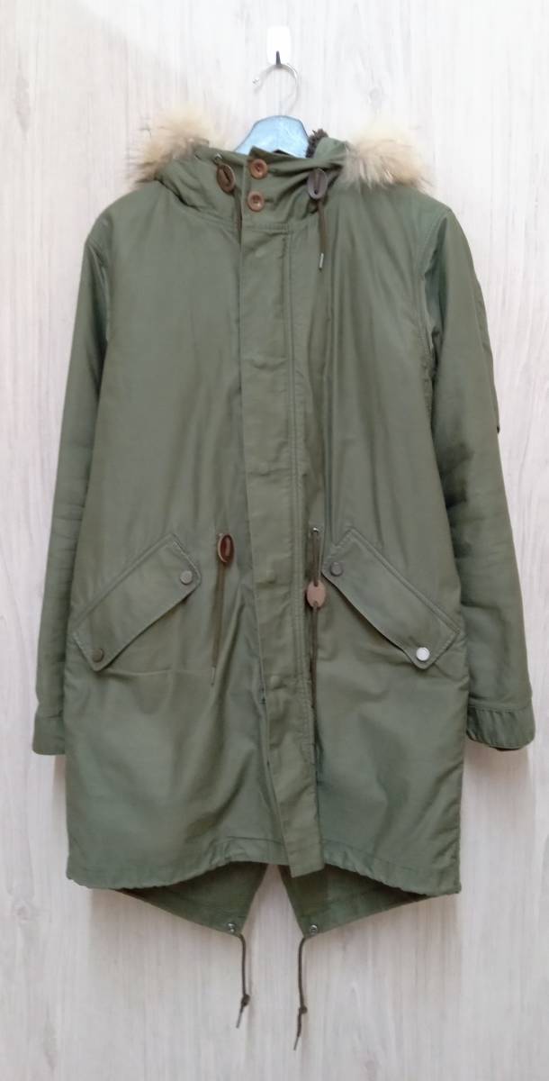 Paul Smith/ポールスミス/モッズコート(M-51) /PP-BG-47245/チャイニーズラクーンファー使用/カーキ/Mサイズ