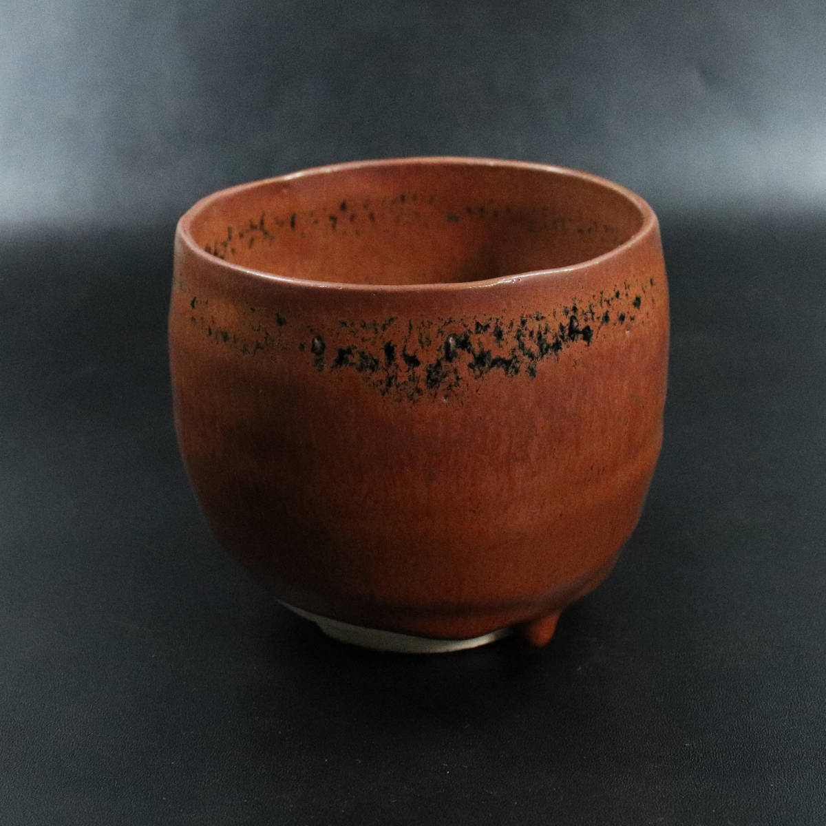 安い，限定セール S85 清水卯一 人間国宝 作/柿釉茶碗(茶碗)｜売買されたオークション情報、yahooの商品情報をアーカイブ公開 - オークファン 京焼