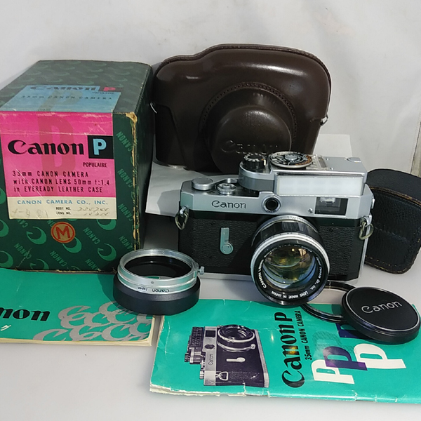 CANON P フィルムカメラ 50mmレンズ付き Canon 50mm P キヤノン フィルムカメラ FD – | PAY レンズの通販はau f:2.8