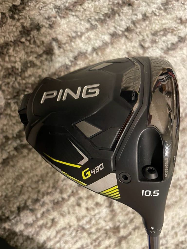 PING G430 LST 10.5 ドライバー TOUR CROME Black 2.0 65S ラウンド4回