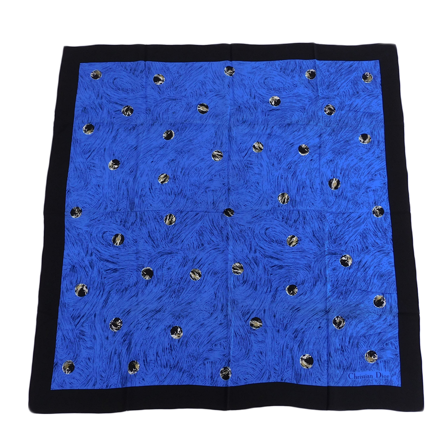 1円 ■ 極美品 クリスチャンディオール スカーフ3点まとめ シルク お洒落 Christian Dior ■E.Bll.An-23