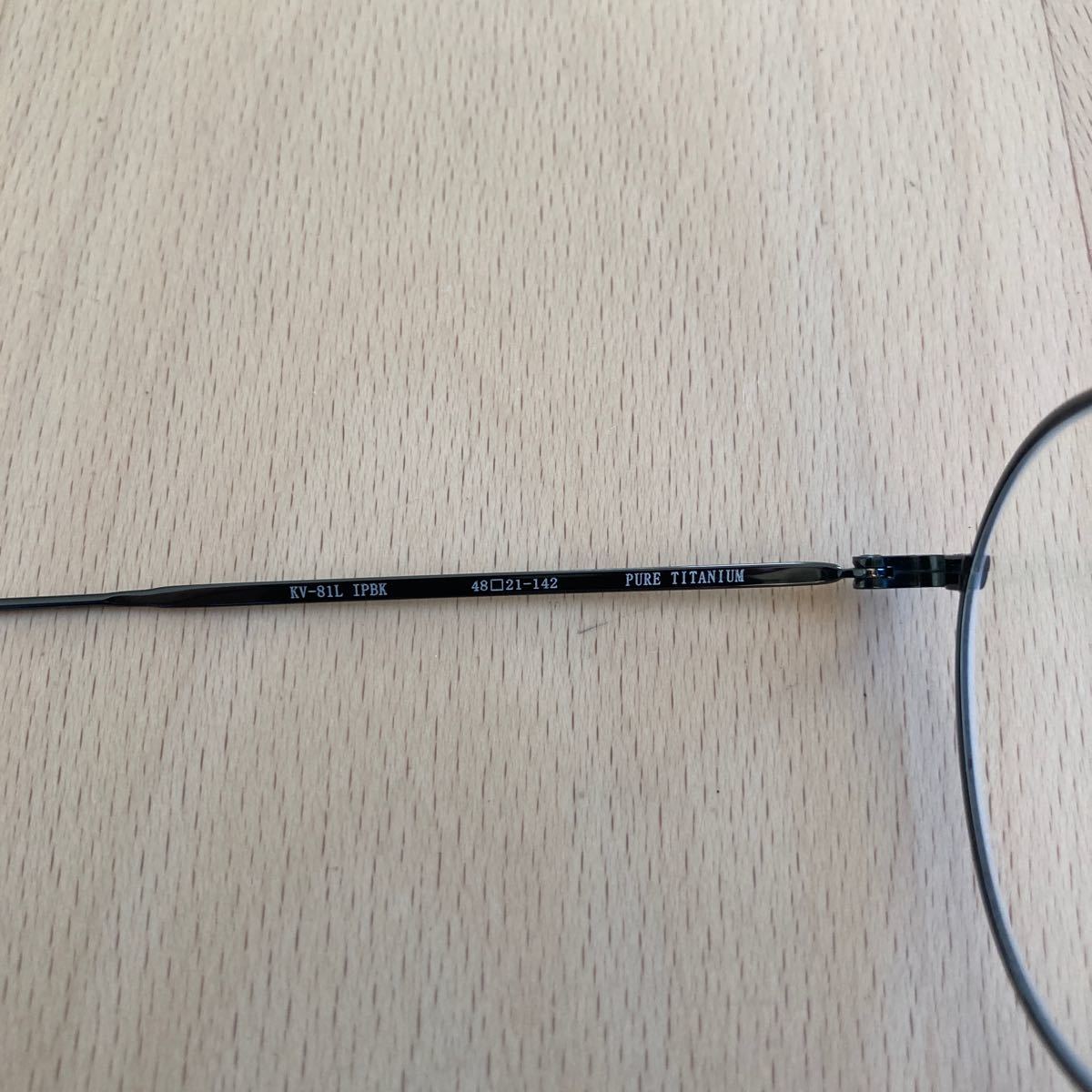 KV-81L 金子眼鏡 - 定価35，200円 極美品 日本製 福井 鯖江眼鏡 メルカリ Yahoo!オークション 試着程度の極美品 定価35 200円 金子眼鏡店 ATS KV-78L