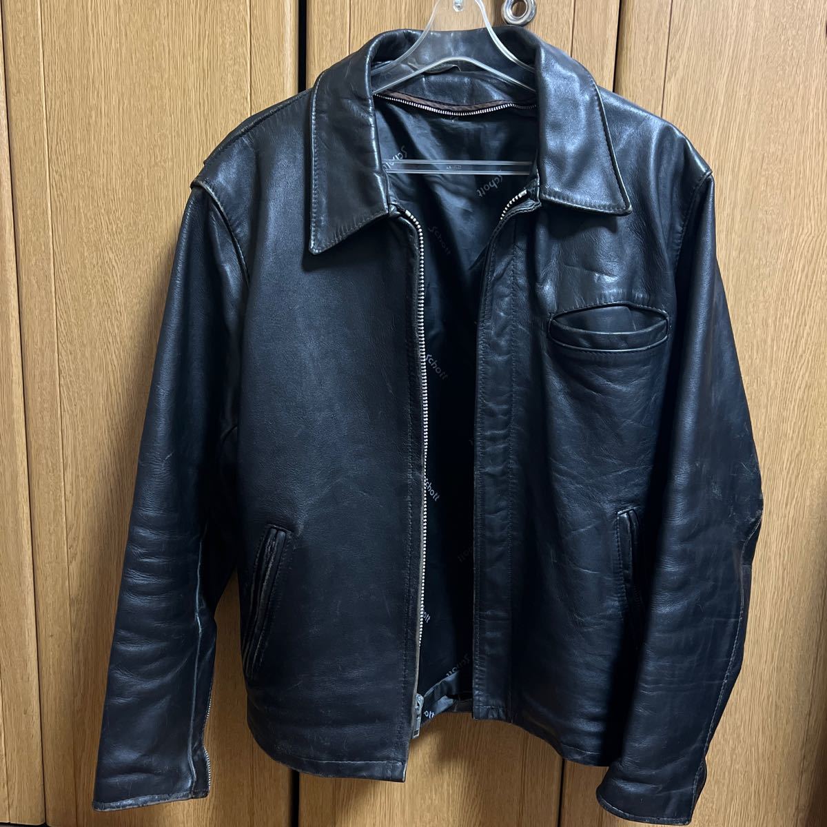襟付き Schott ショット 643 schott 643 サイズ感 トラッカー