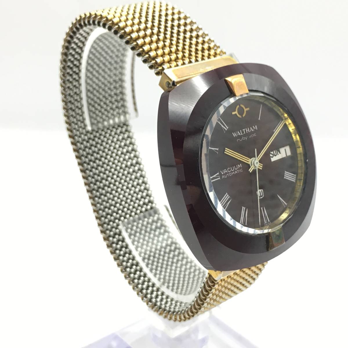 Waltham Ruby ウォルサム watch – pocket 希少 Co Cushion Watch Hand 
