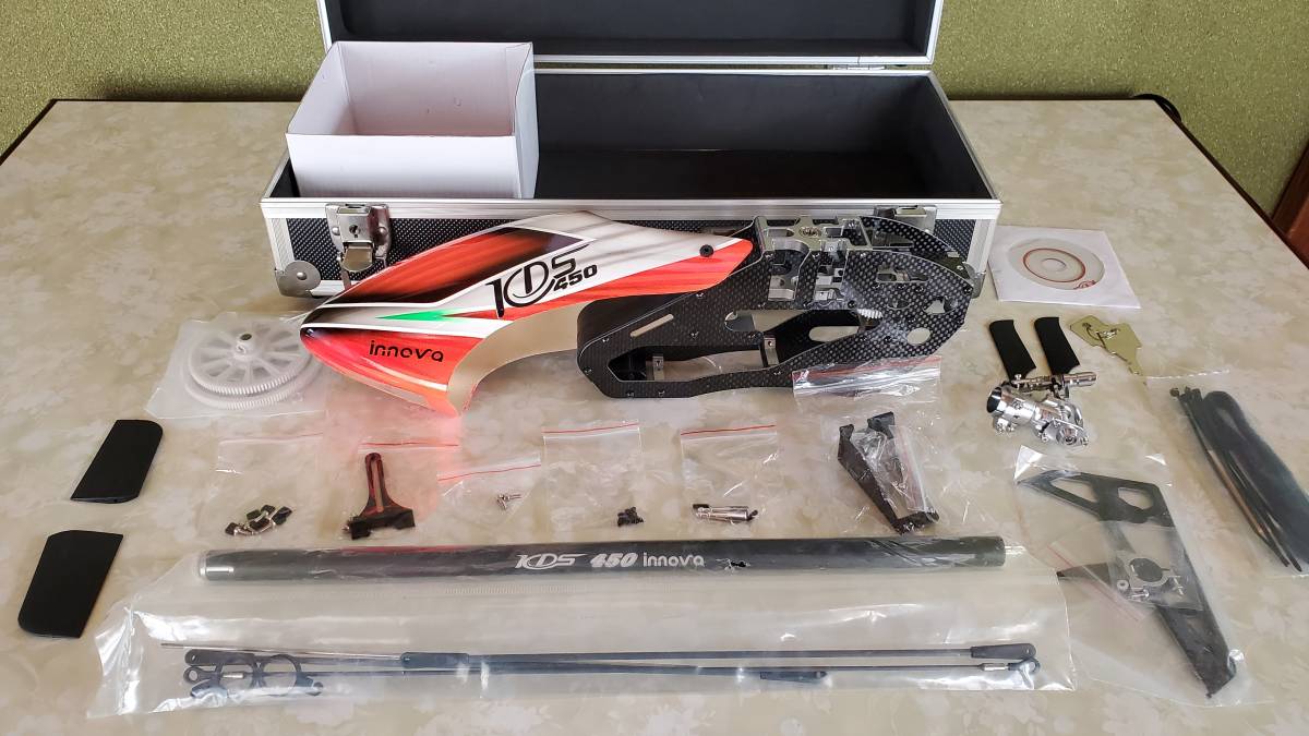 KDS 450 ヘリコプター 新品部品 ケース付 KDS 0 - ラジコン