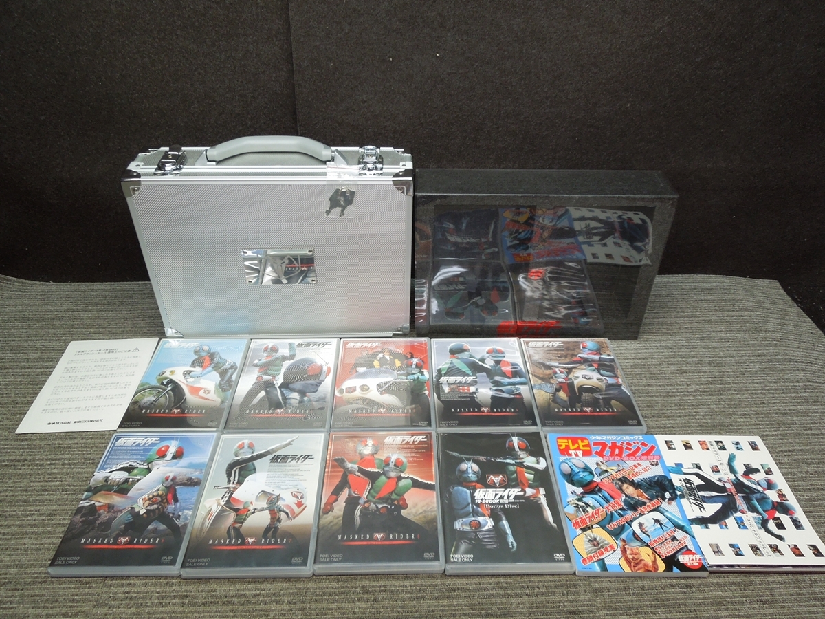 ★き12-635 DVD 仮面ライダー1号・2号BOX 視聴未確認