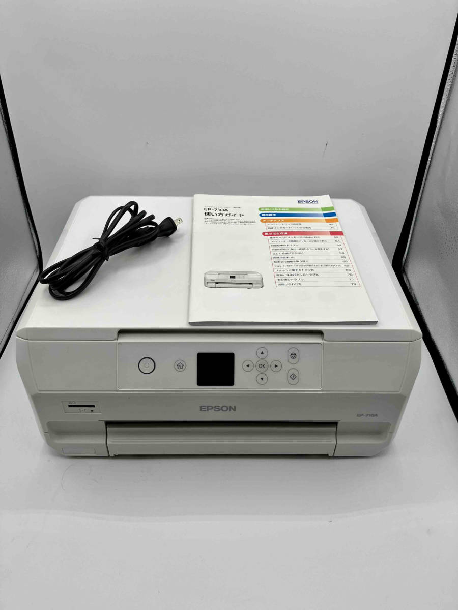EPSON A4インクジェット複合機 EP-710A ジャンク ジャンク品】 EPSON EP-710A インクジェットプリンター ジャンク品