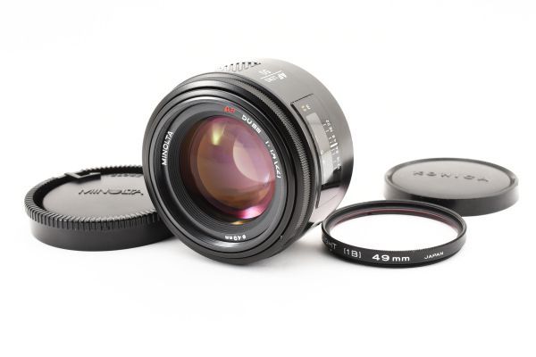 Rank:AB] 完動美品 Minolta AF 50mm F1.4 (22) Standard Lens 単焦点