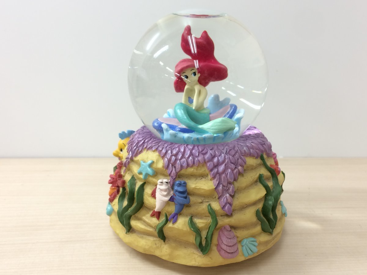 ディズニー サンキョー リトルマーメイド スノーグローブ フィギュア