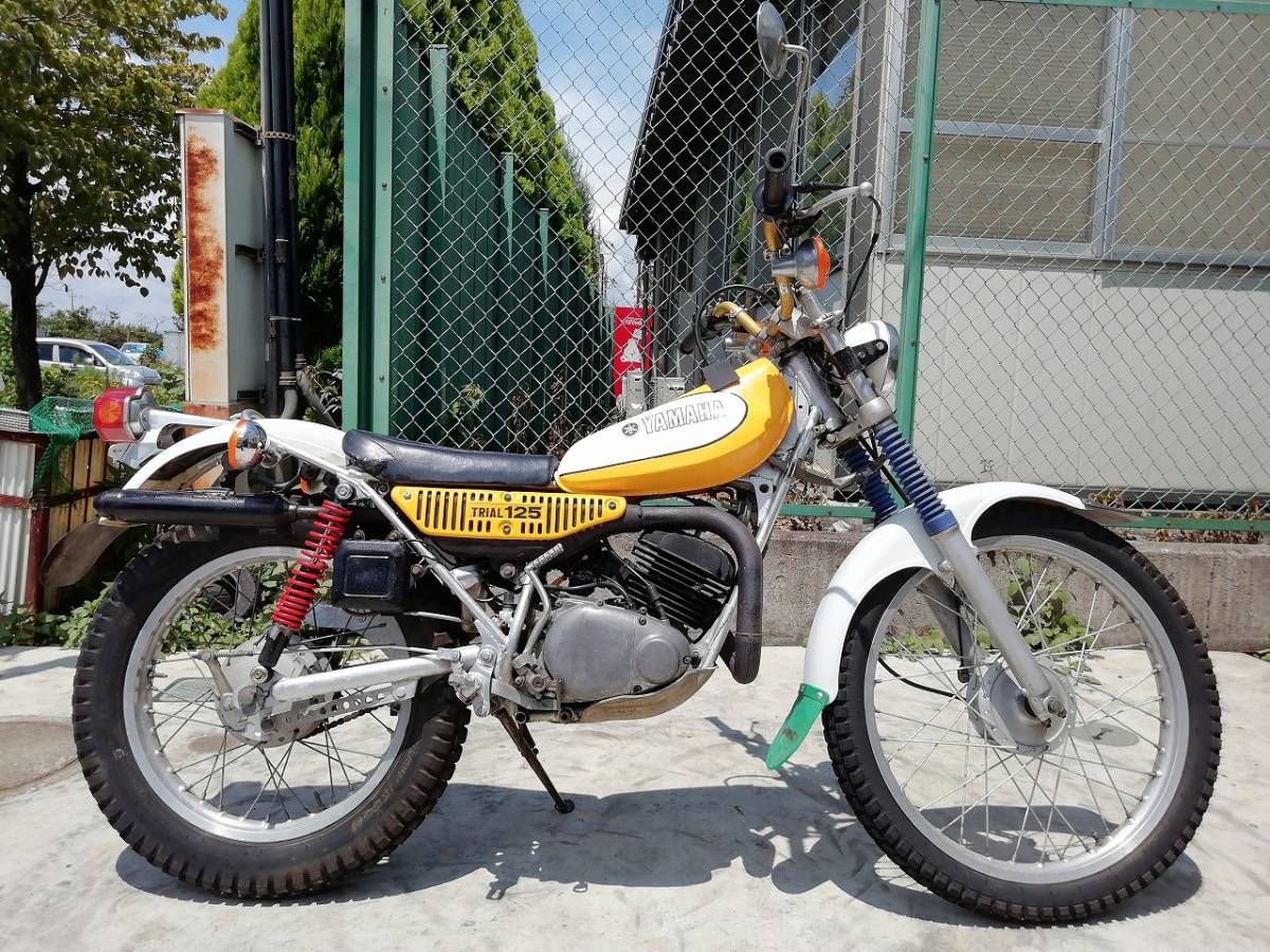 即決価格で特典付き！TY125絶版旧車希少空冷2STYAMAHA ヤマハ TY125 