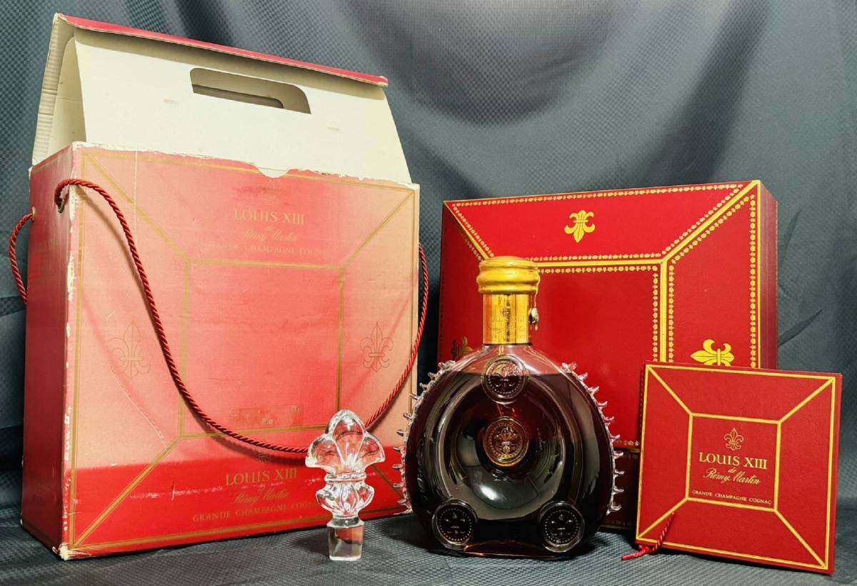 美品・未開栓 ＊シリアル一致 レミーマルタン ルイ13世 LOUIS XIII 四角箱