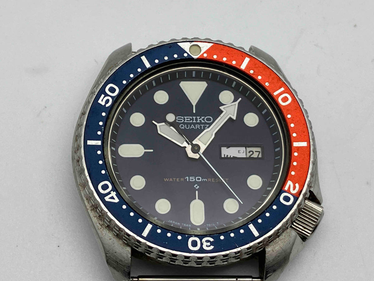 セイコー SEIKO 150m 7548-700B ダイバー クオーツ 7548-7000 Quartz 