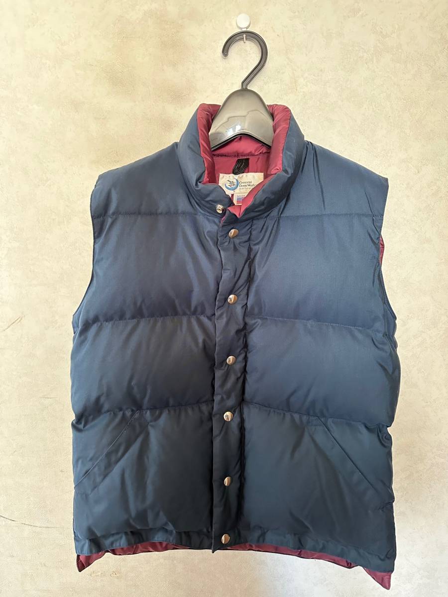 ★ CRESCENT DOWN WORKS (クレセントダウンワークス) ★ DOWN VEST