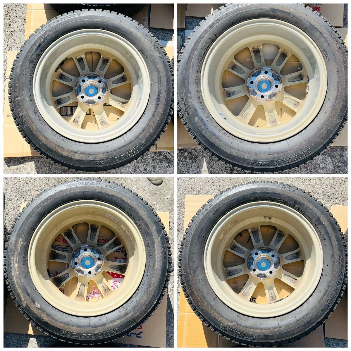 175/65R15 スタッドレスタイヤ アルミホイールセット 15インチ 5.5J 