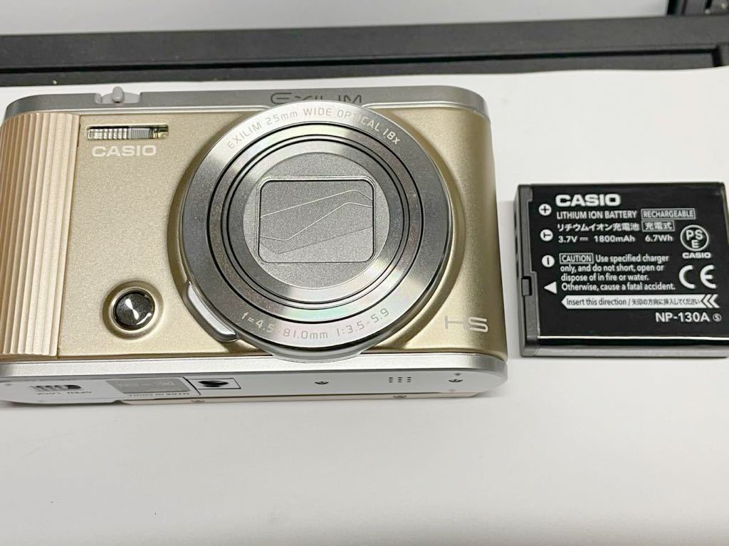 CASIO EXILIM EX-ZR 1800 GD（ゴールド）