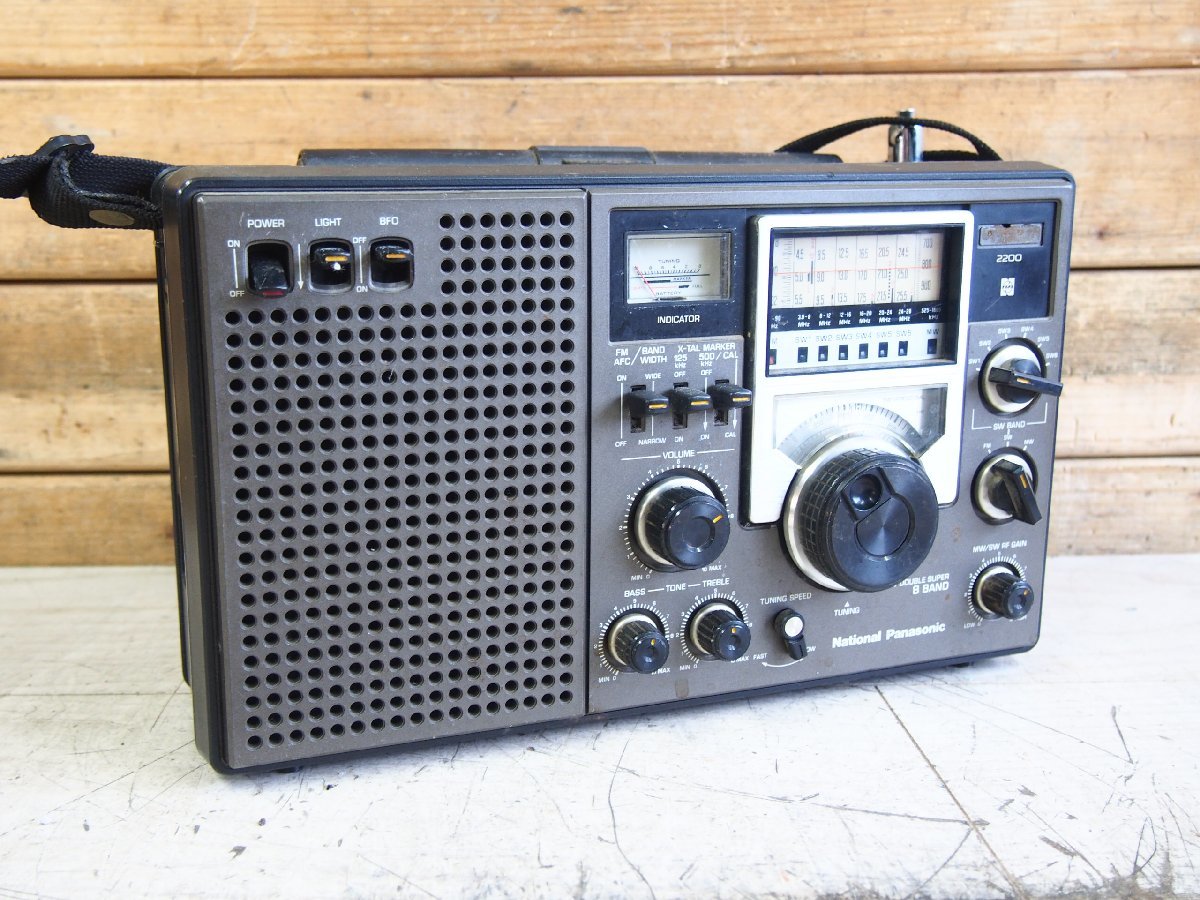 Vintage Panasonic National Radio PANASONIC Japan-made Late 1960's