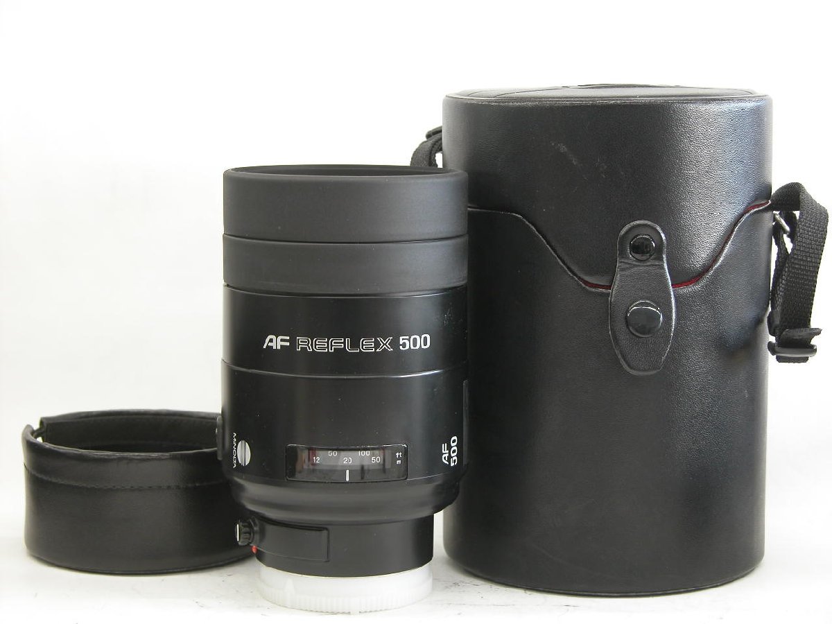 MINOLTA AFレフレックス 500 F8 極上品 500mm AF F8 オールド