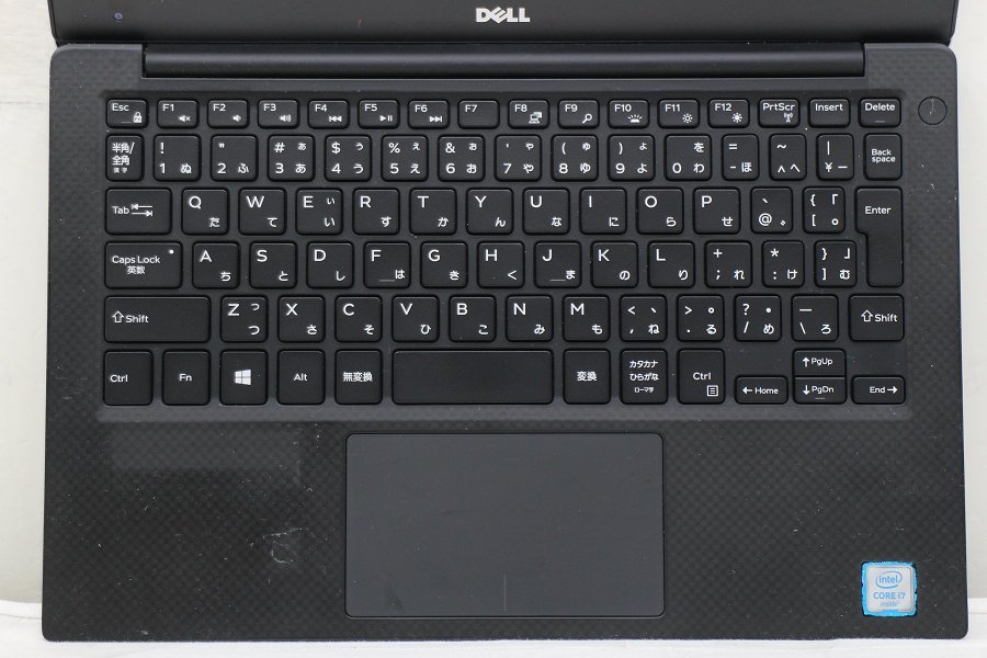 DELL XPS 13 9350 Core i7 6560U 2.2GHz/8GB/256GB(SSD)/13.3W/FHD(1920x1080)/Win10 底ネジ欠品 【54A232878】