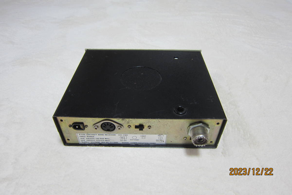 定番，人気セール SIGNAL COMMUNICATION R-535 エアバンド受信機