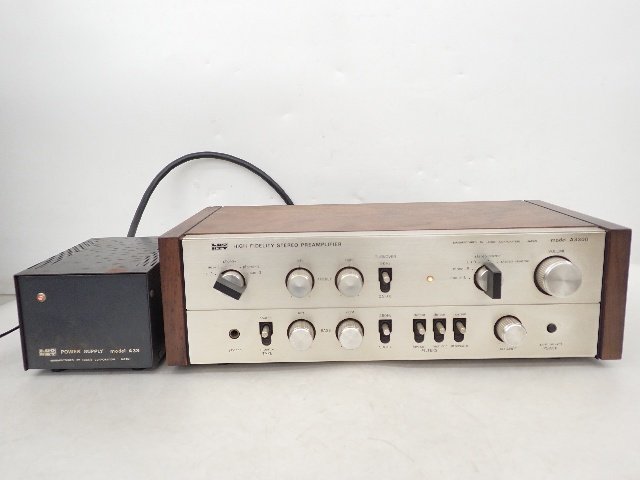 LUXKIT A3300 LUXKIT/LUXMAN 管球式プリアンプ A3300 + 電源サプライ