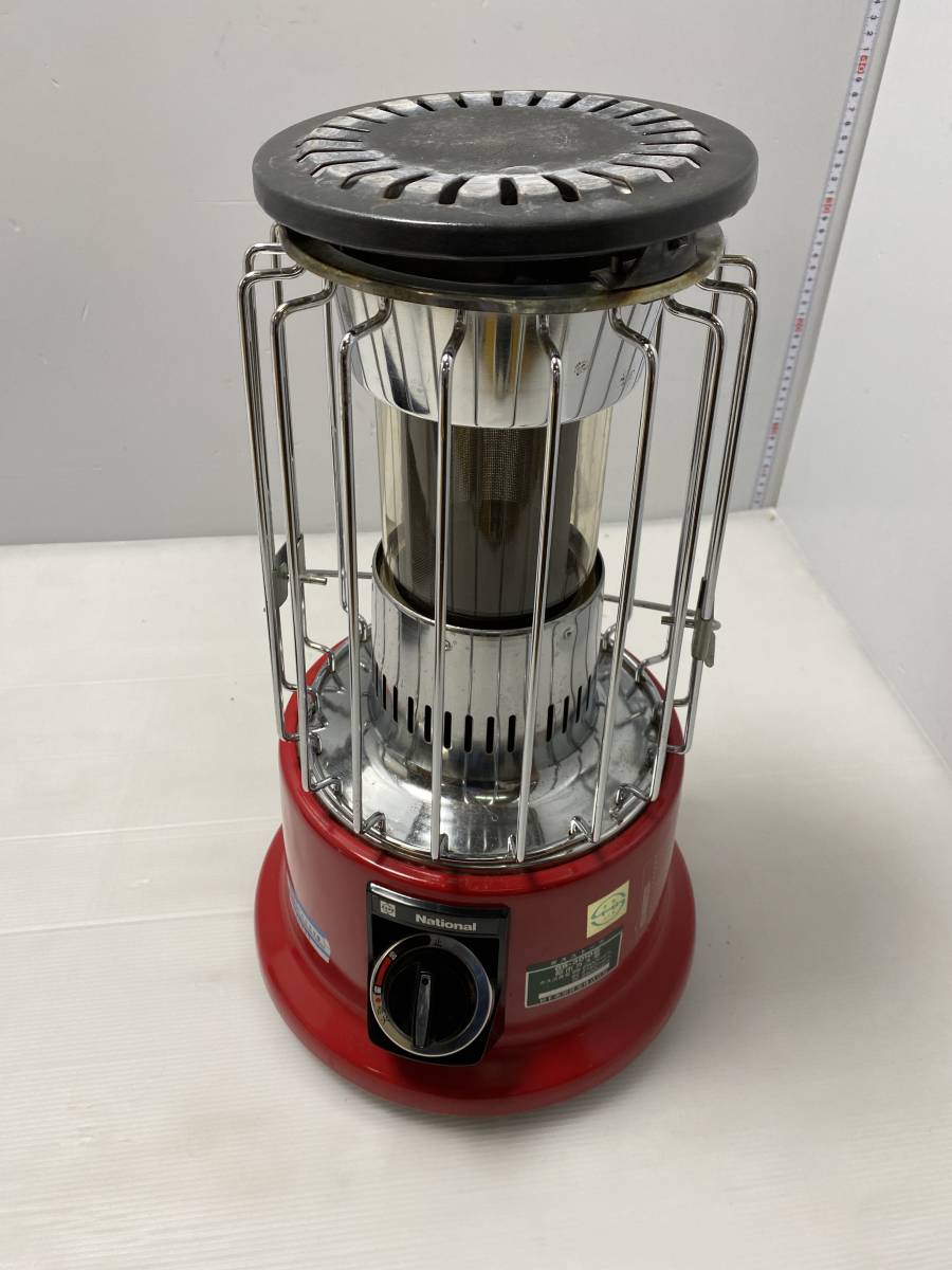 ガスストーブ 美品 松下電器 ナショナル ガスストーブ 都市ガス レトロ