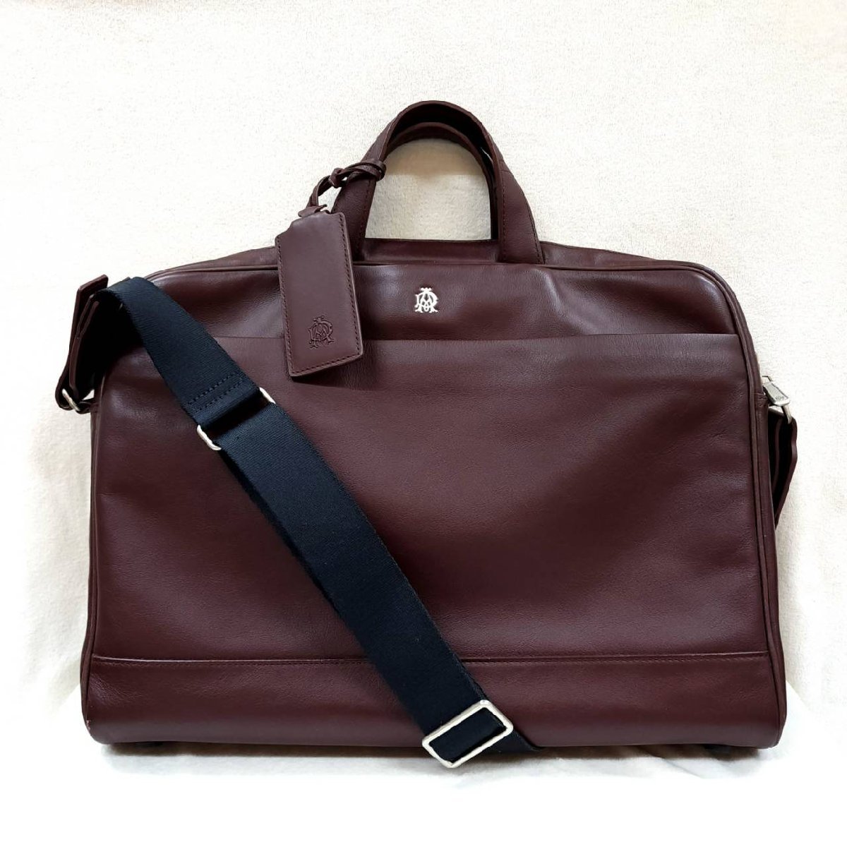 dunhill ダンヒル バッグ レザー ブリーフケース ブラック ビジネス