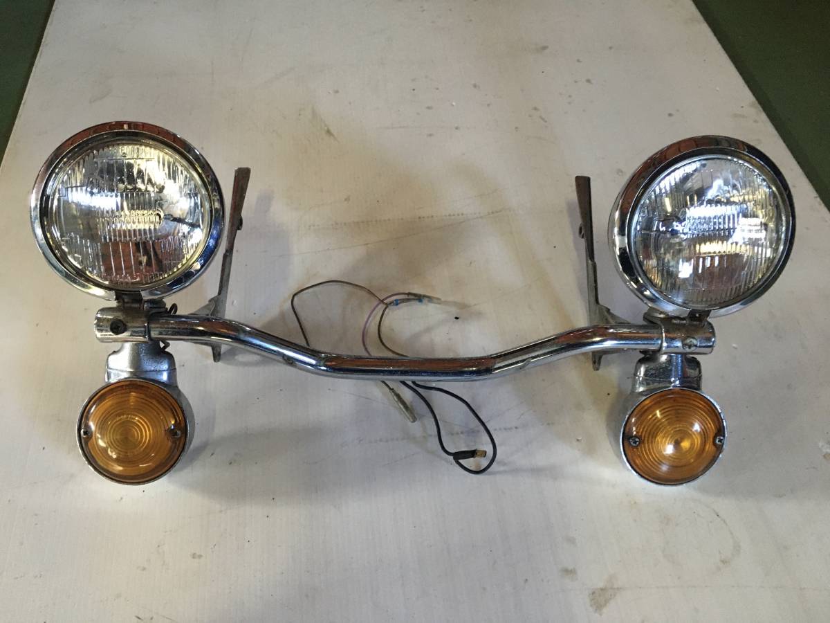ウインカー ハーレー FLH ハーレーショベルFLHにて使用！ヘッドライト