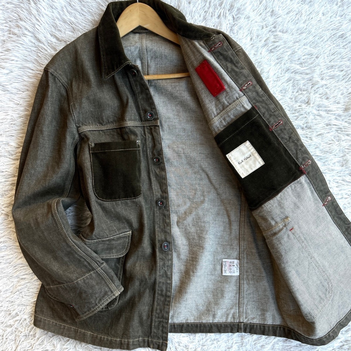 美品！Karl Helmut カールヘルム カバーオール デニムジャケット 