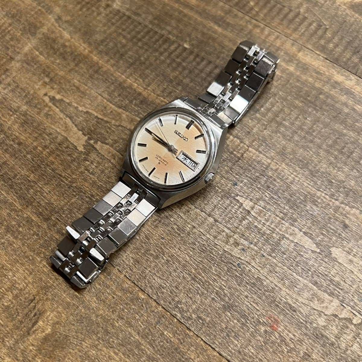 25【中古】ビンテージセイコー SEIKO LORD MATIC 5606-7010 25石 