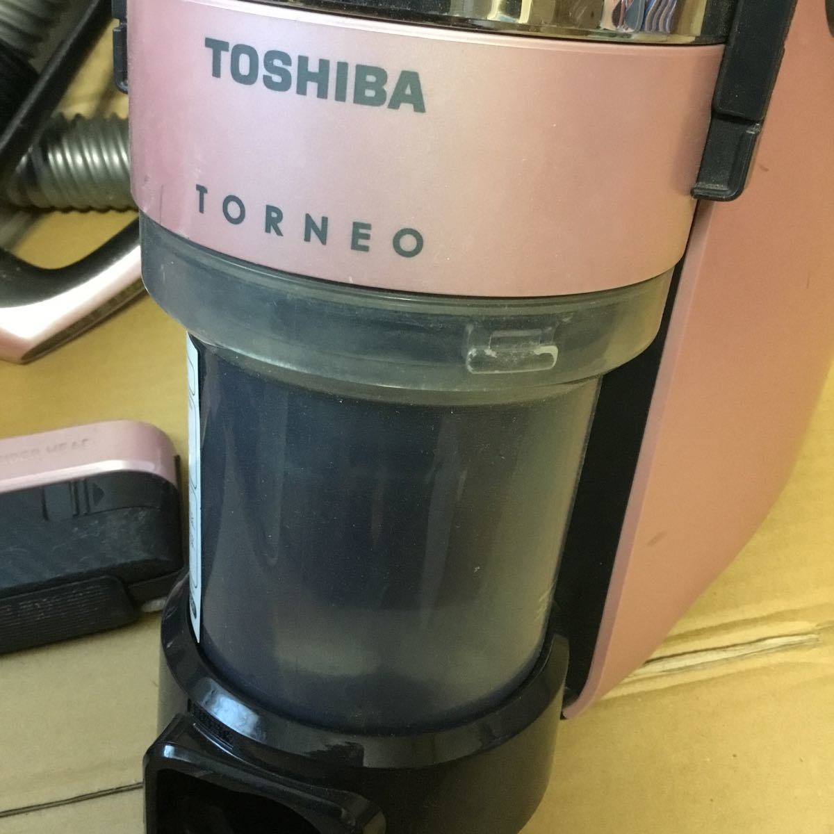 TOSHIBA 東芝クリーナー VCーJS6000（P） サイクロン掃除機 中古品