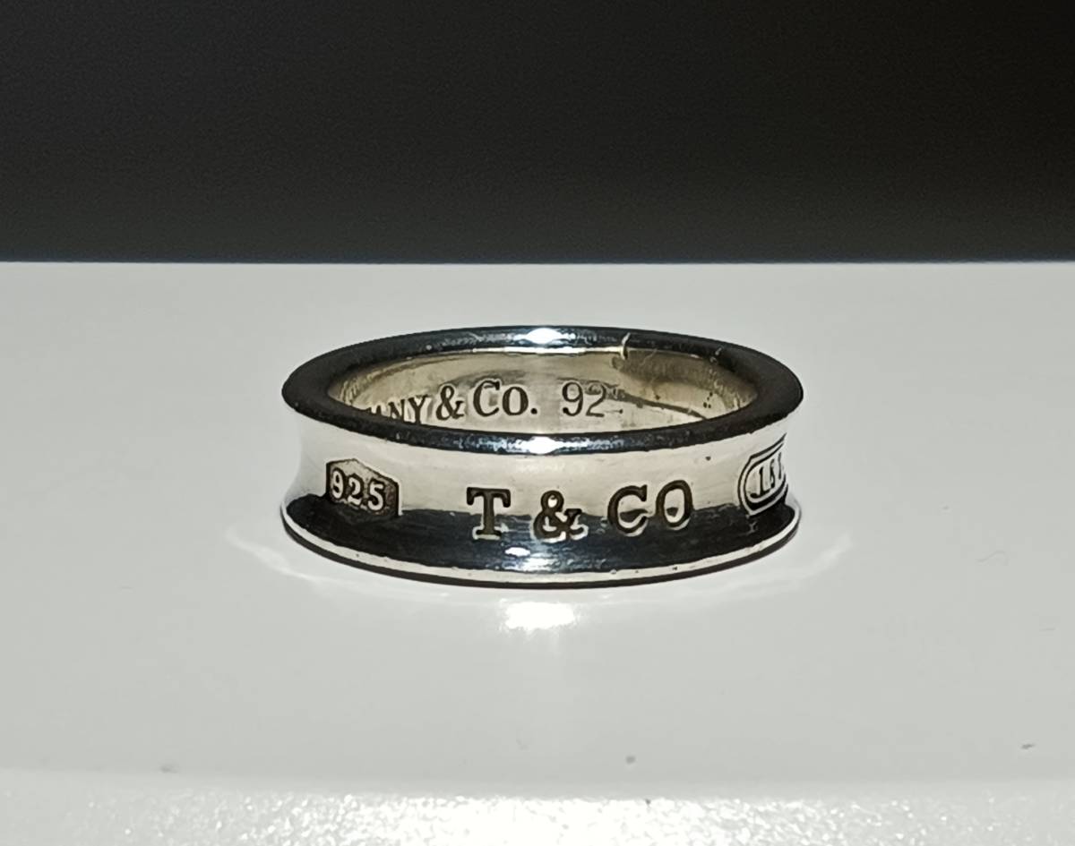 Tiffany 1837 ナロー リング シルバー 925 22号 ティファニー 22号