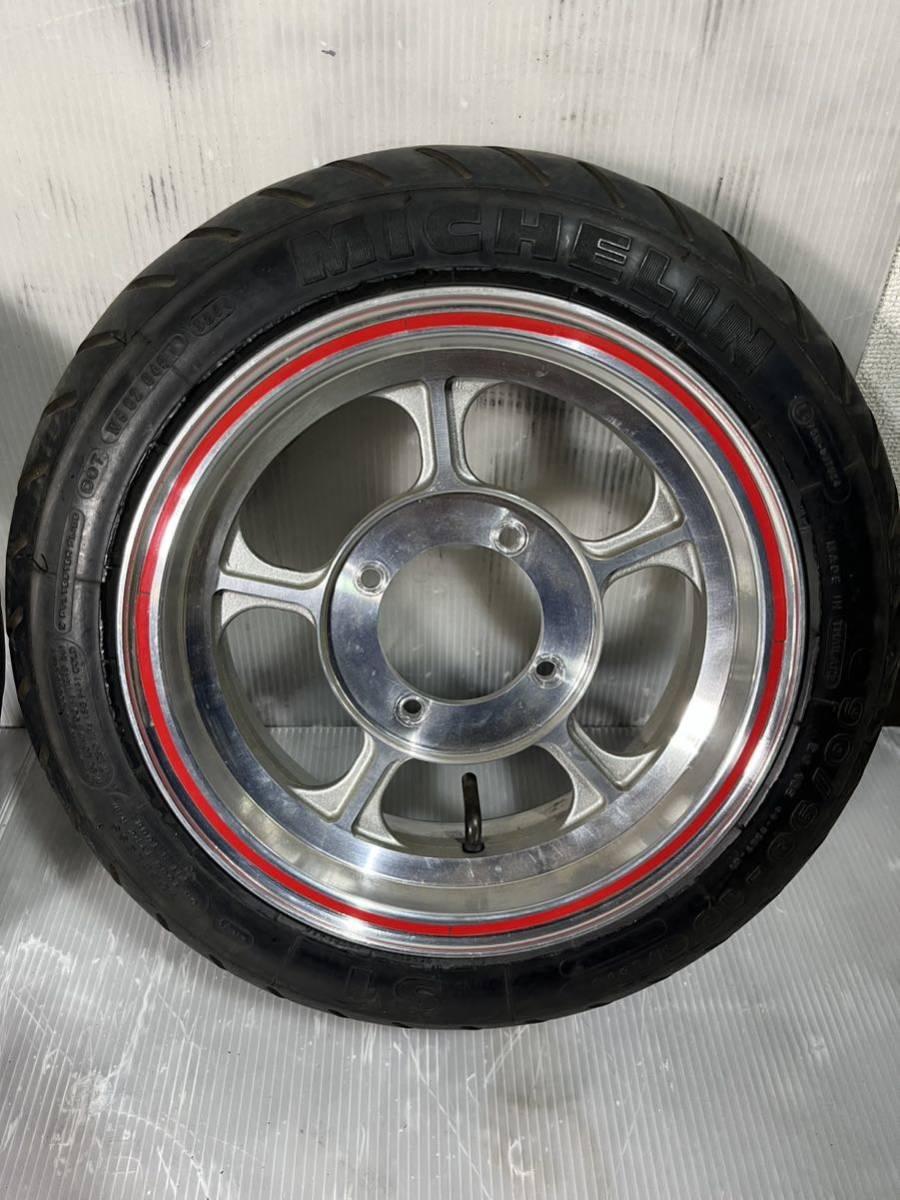 ホンダモンキー フロントリアホイールセット 太足