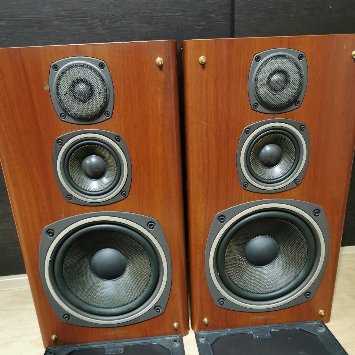 KENWOOD ケンウッド LS-D700 ペアスピーカー 2個セット 未確認 現状