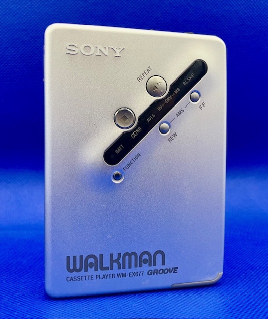 SONY☆ソニー ウォークマン カセットプレイヤー WM-EX677 シルバー