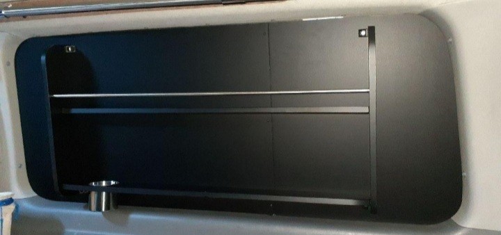 DUME専用 ハイエースリアサイドガラス窓埋めパネル ハイエース