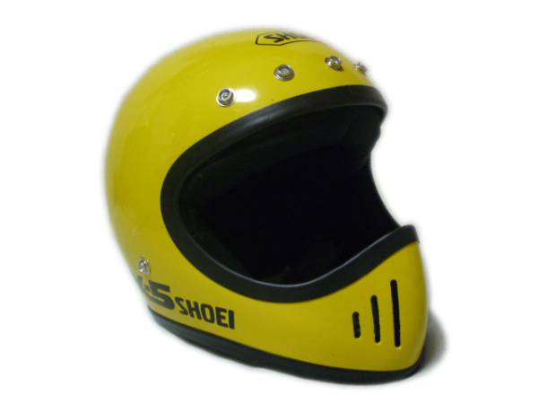 ビンテージヘルメット SHOEI EX-5 黄色 MOTO3 STAR BELL BUCO(Mサイズ
