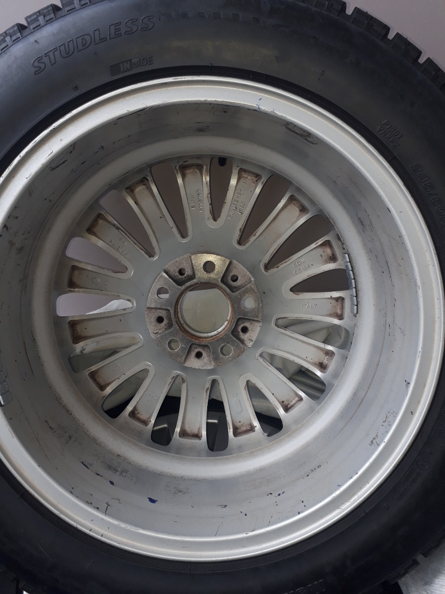 BMW純正ホイール18インチ　245/50R18ブリザックスタッドレス 4本中古品 F01 750i 740i送料着払い_10