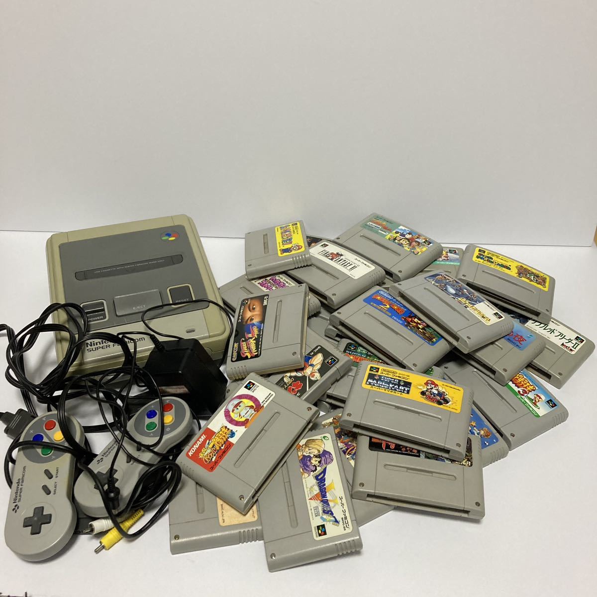 1円スタート売り切り　スーパーファミコン スーパーファミコンソフト Nintendo 任天堂 SFC ドラゴンクエスト　ドンキーコング等_1