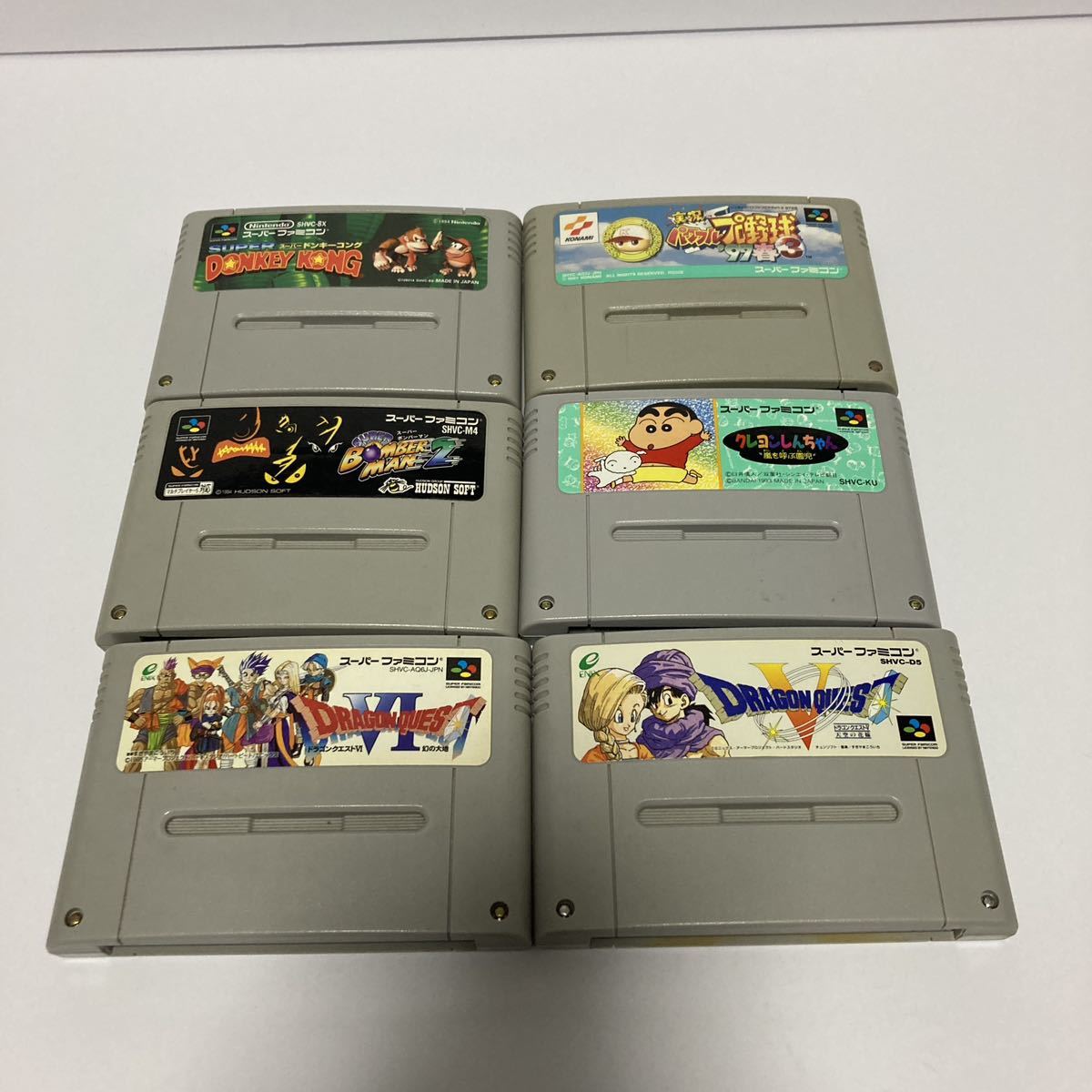 1円スタート売り切り　スーパーファミコン スーパーファミコンソフト Nintendo 任天堂 SFC ドラゴンクエスト　ドンキーコング等_5