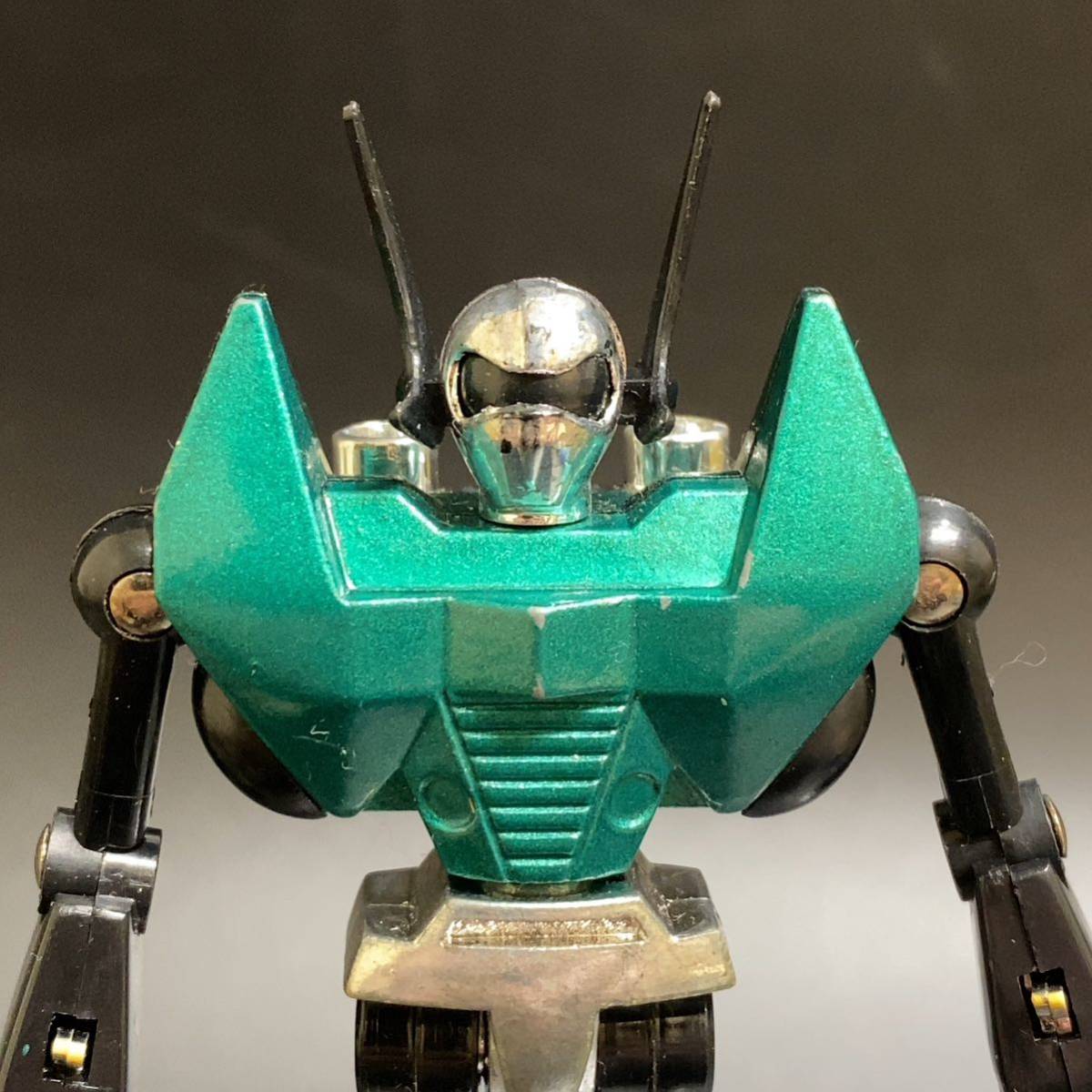 タカラ ミクロマン アクロイヤー 緑 グリーン 当時物 超合金 昭和