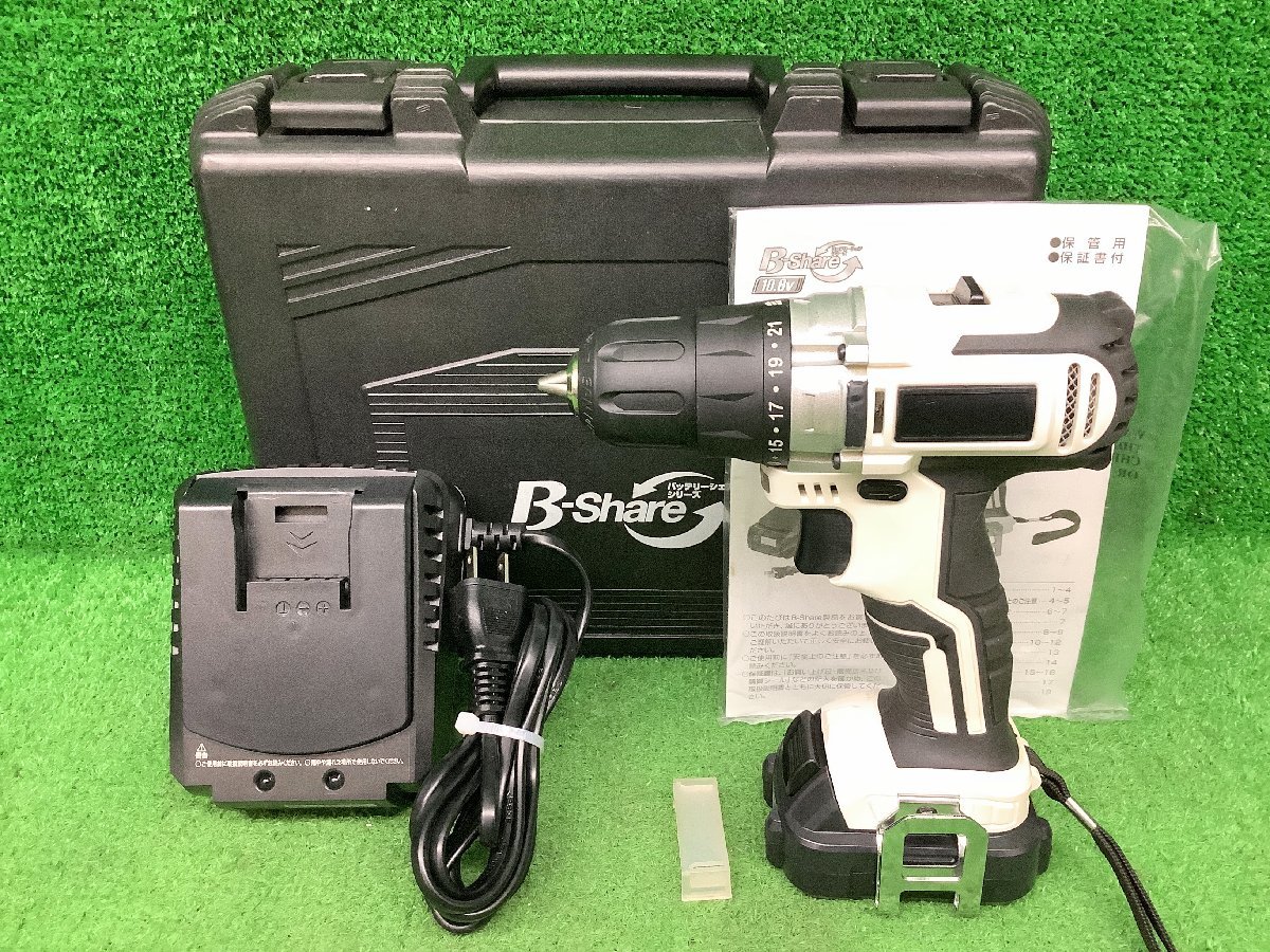 中古品 コメリ RETZ B-Share 10.8V 充電式ドライバードリル BS-108VDD