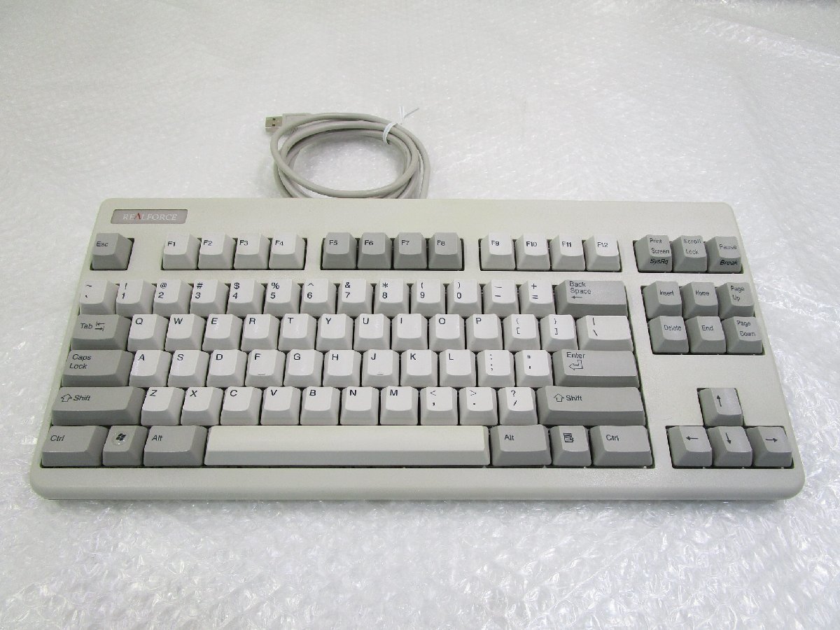 ☆希少 東プレ Topre 静電容量無接点 キーボード リアルフォース