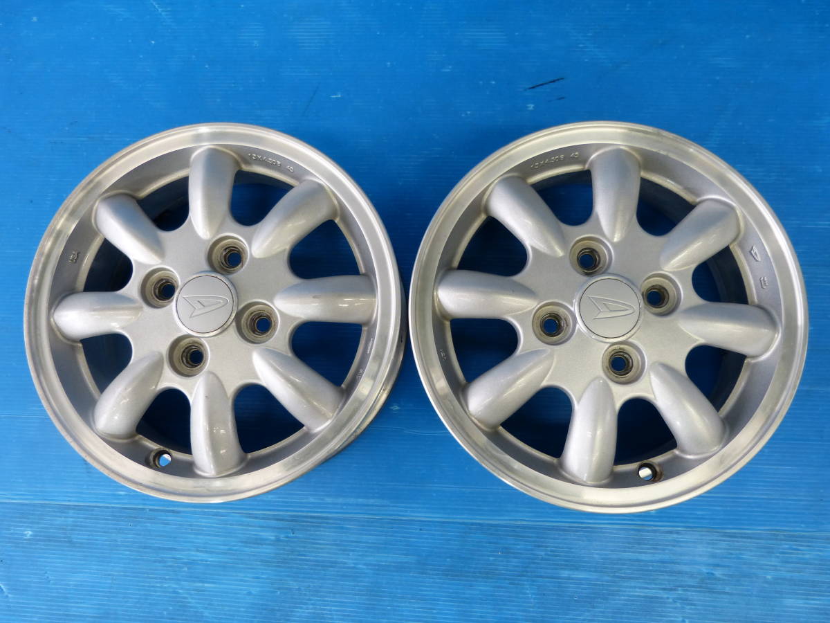 ★希少★ダイハツ純正USA 13×4.5j in45 4/100 アルミホイール★_3