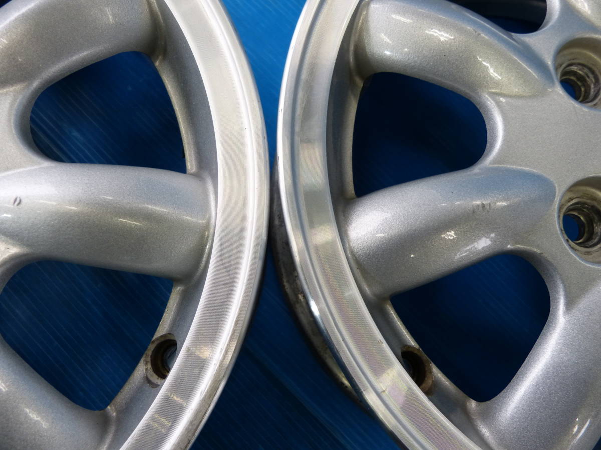 ★希少★ダイハツ純正USA 13×4.5j in45 4/100 アルミホイール★_6